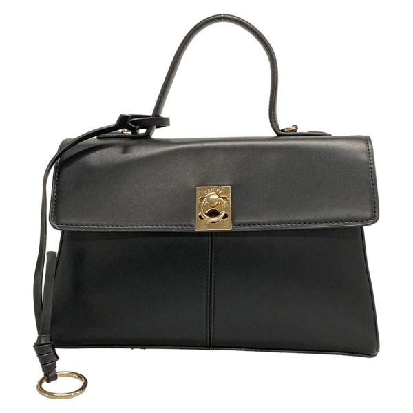 CAFUNE(カフネ) ハンドバッグ - 黒 レザー（19278004）中古｜ブランド