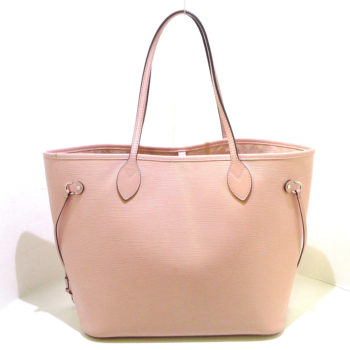 ルイヴィトン/トートバッグ/ネヴァーフルMM/ローズ・バレリーヌ/レザー