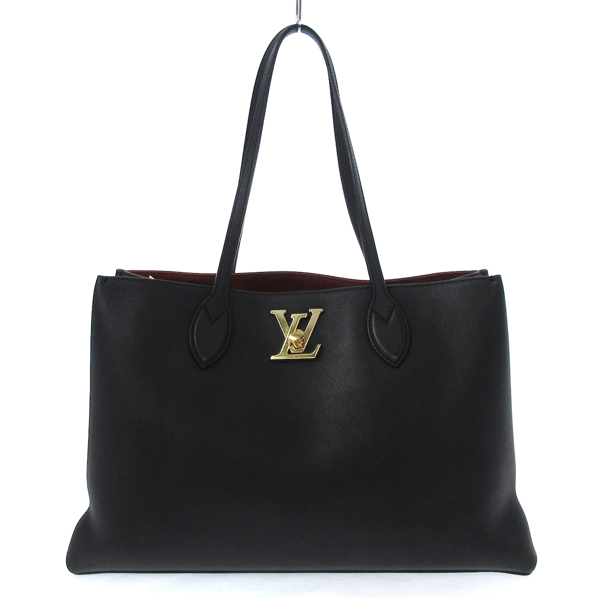 ルイヴィトン/トートバッグ/ロックミーショッパー/ノワール/グレイン