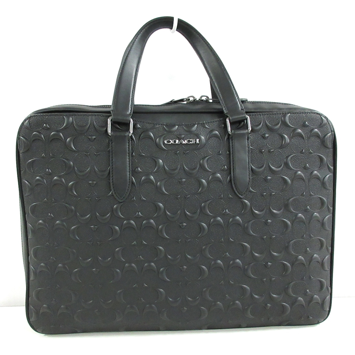 コーチ/ビジネスバッグ/グラハム スリム ブリーフ シグネチャー レザー
