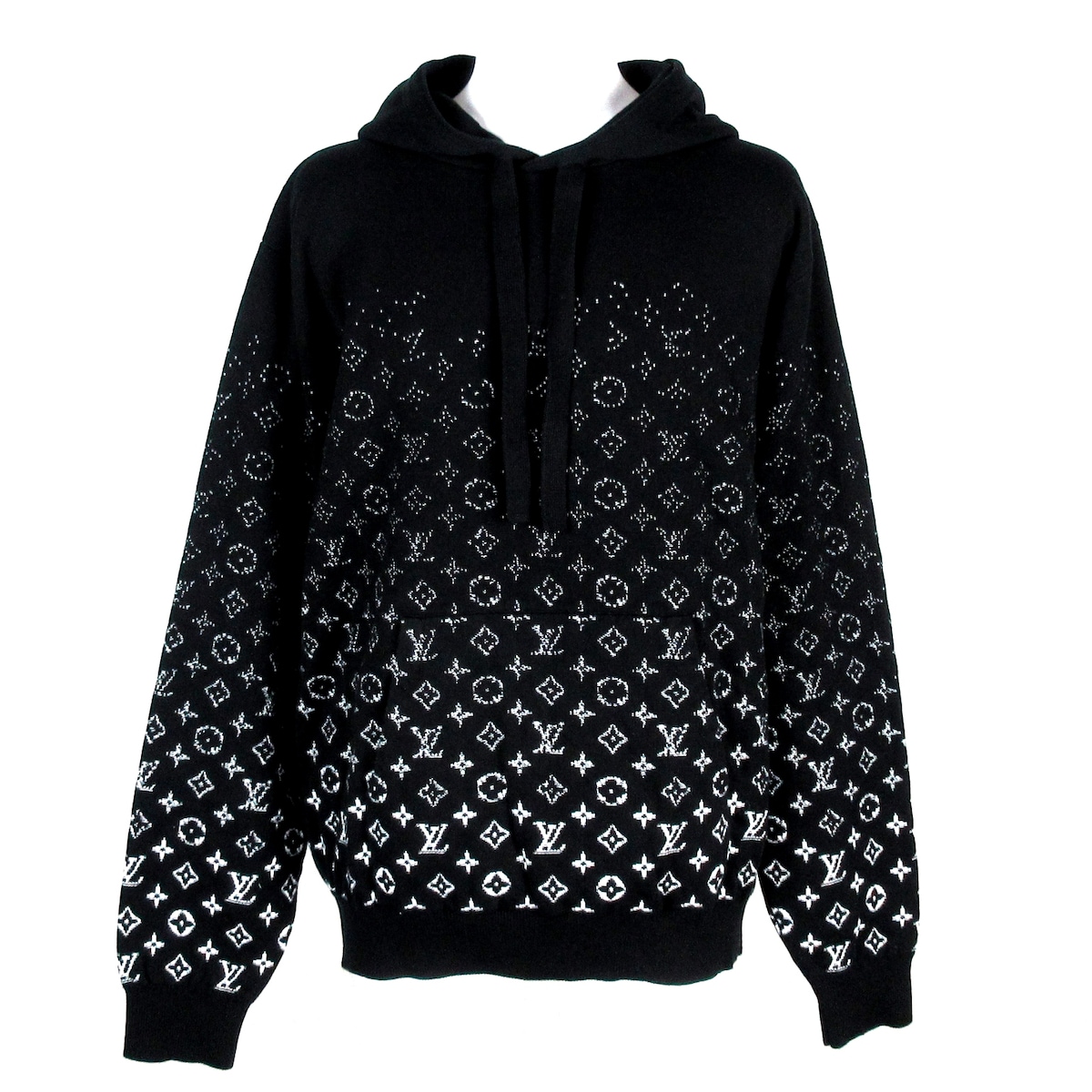 ルイヴィトン/パーカー/黒×白/サイズ：Lの買取実績【ブランディア】