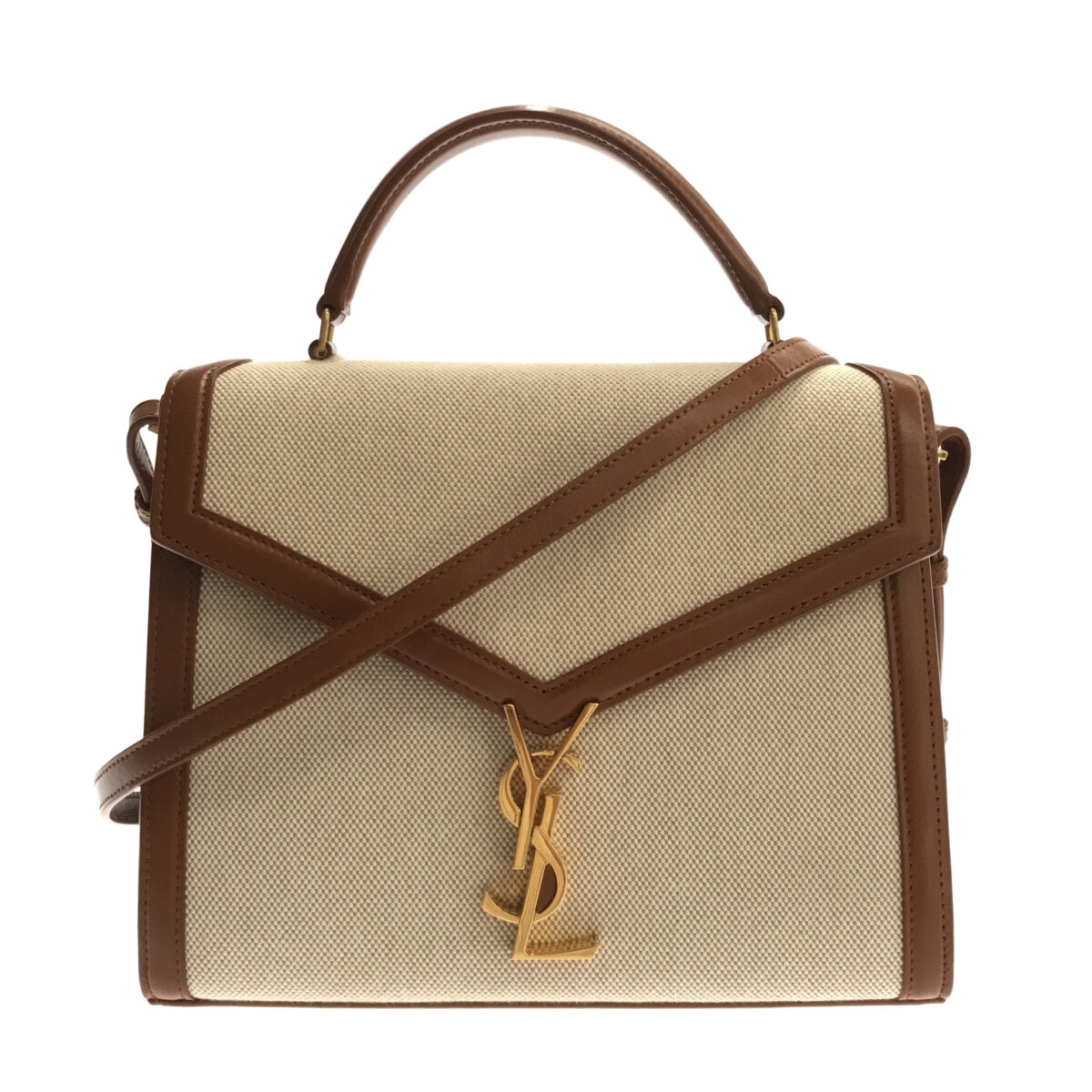 サンローランパリ/ハンドバッグ/カサンドラトップハンドルミディアム