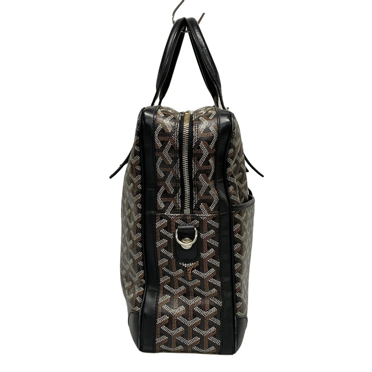 ゴヤール/ビジネスバッグ/アンバサッドMMブリーフケース/ブラック