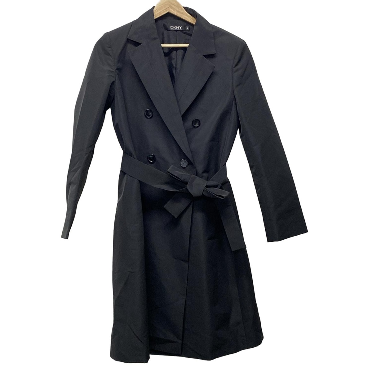 DKNY(ダナキャラン) コート サイズ6 M レディース - 黒（19087333