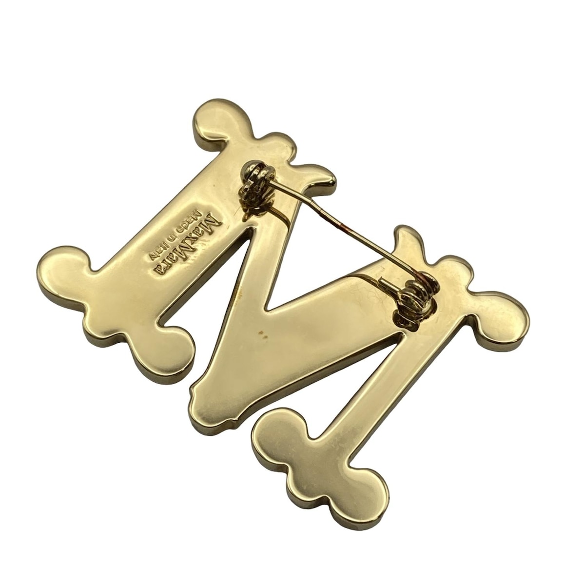 マックスマーラ/ブローチ/クリア×ゴールドの買取実績【ブランディア】