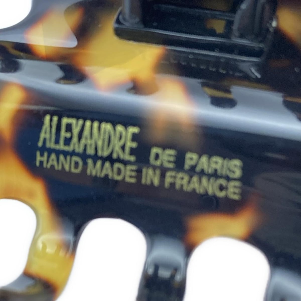 アレクサンドル ドゥ パリ アクセサリー - ヘアクリップ/べっ甲