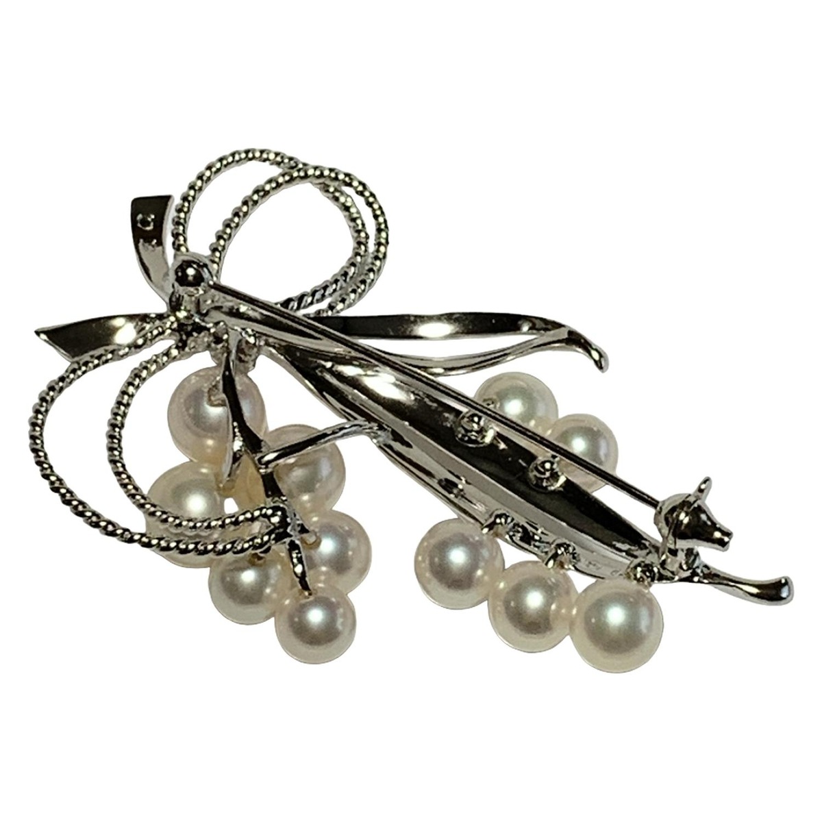 ミキモト/ブローチ/シルバー×白の買取実績【ブランディア】