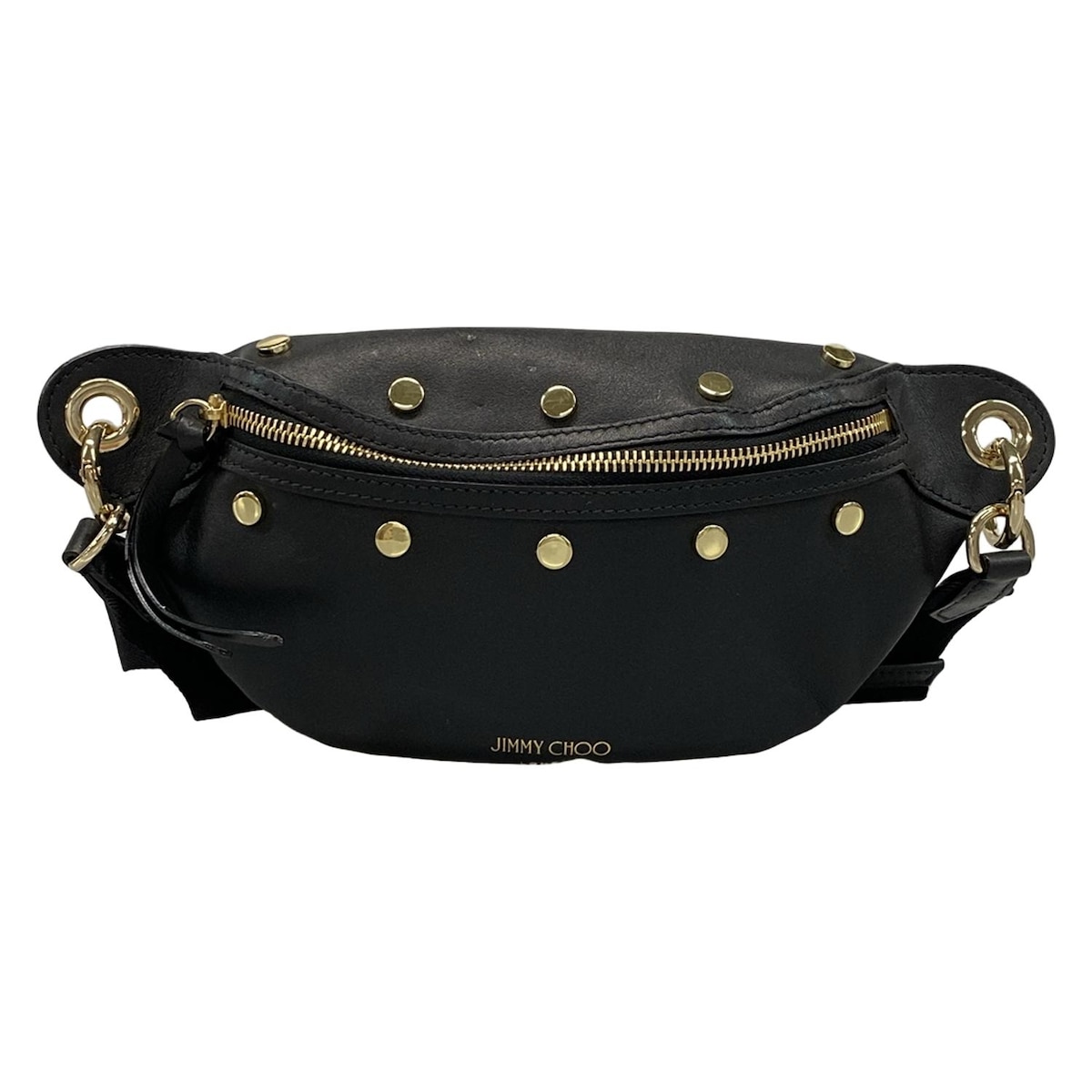 ジミーチュウのウエストポーチ（黒/ブラック） 中古通販 | ブランディア