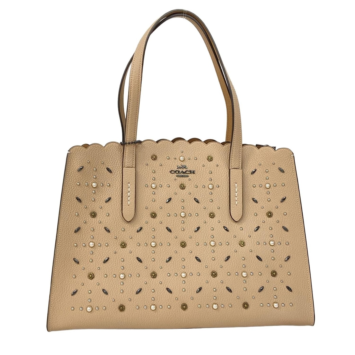 コーチのトートバッグ（ベージュ・ナチュラル） 中古通販 | ブランディア