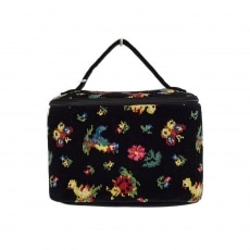 フェイラー/バニティバッグ/黒×レッド×マルチ/パイルの買取実績