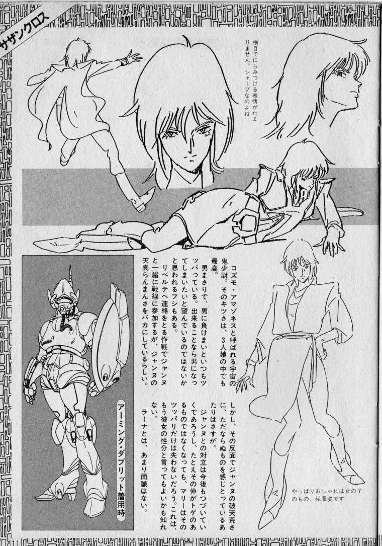 超時空騎団サザンクロス・設定資料集 - ロボテック・クロニクル