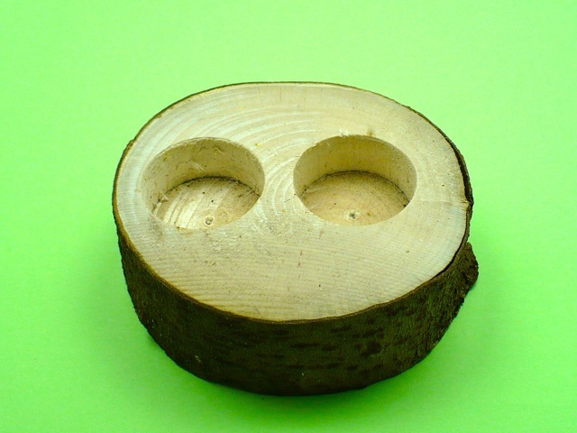 クワガタ、カブトムシ用エサ皿（ワイドカップ昆虫ゼリー・2つ穴）販売