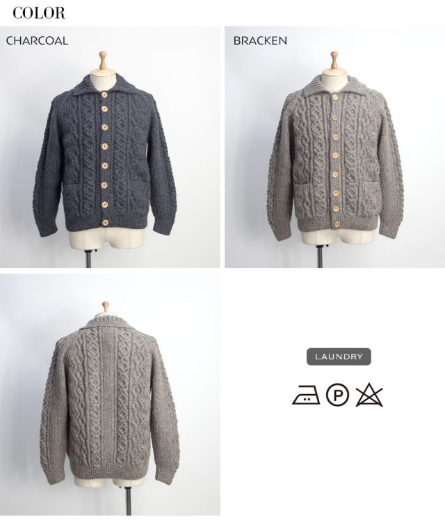 INVERALLAN インバーアラン 3A Naturally Neutral ハンドニットウール