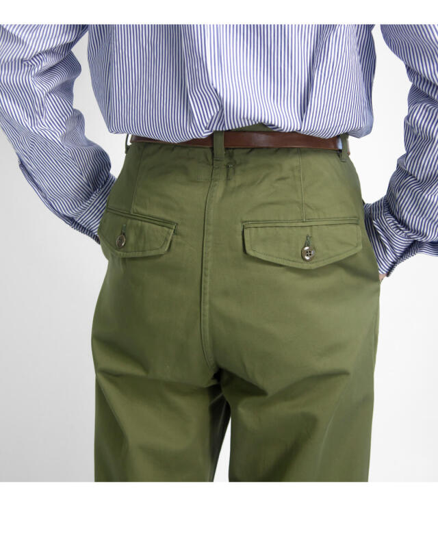 have a good day ハブアグッドデイ ワイドチノパンツ タックパンツ