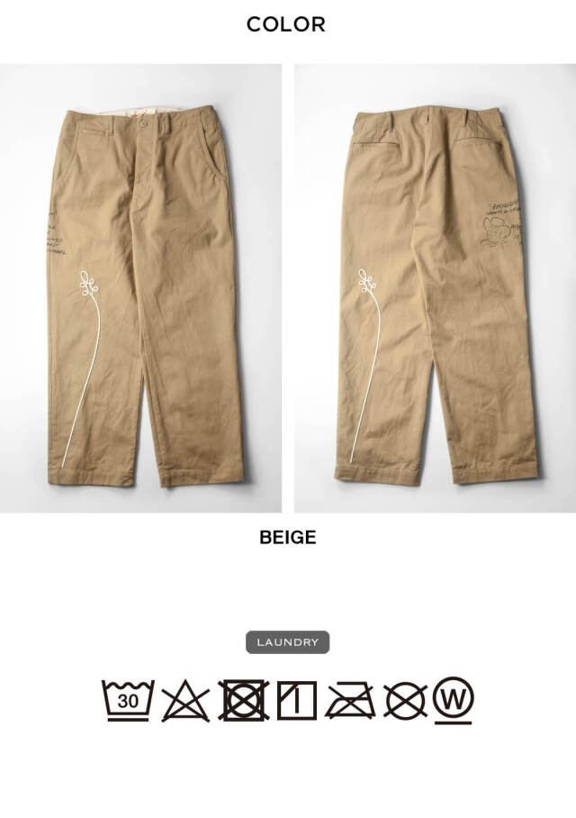 WORK OF ART KENDAI ワークオブアートケンダイ プリント＆コード刺繍