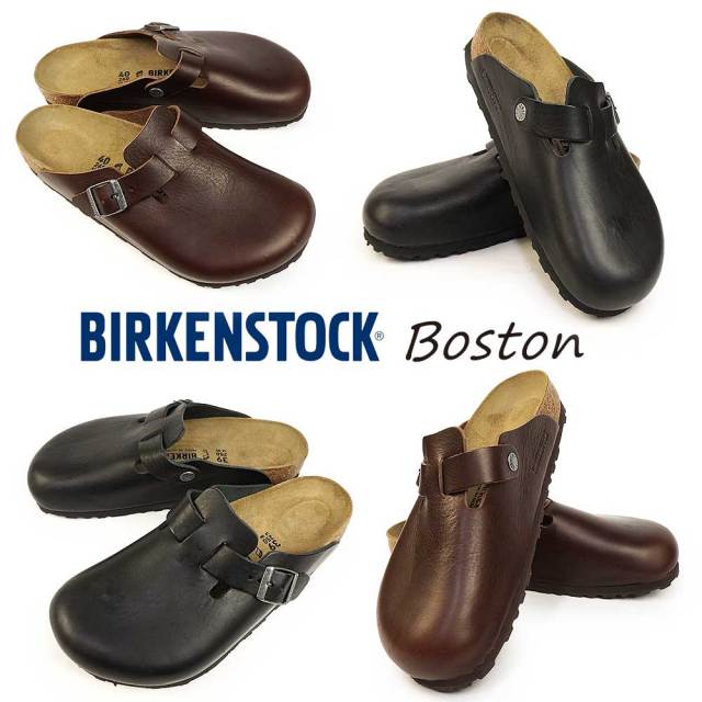 ビルケンシュトック メンズ サンダル ボストン BS クロッグ 幅広