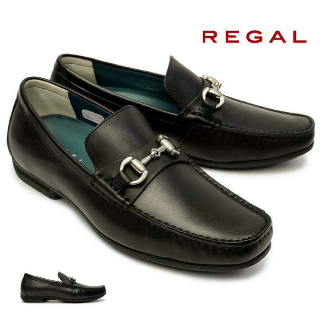 リーガル 靴 メンズ ビットモカシン 57HR ローファー レザー ビジカジ