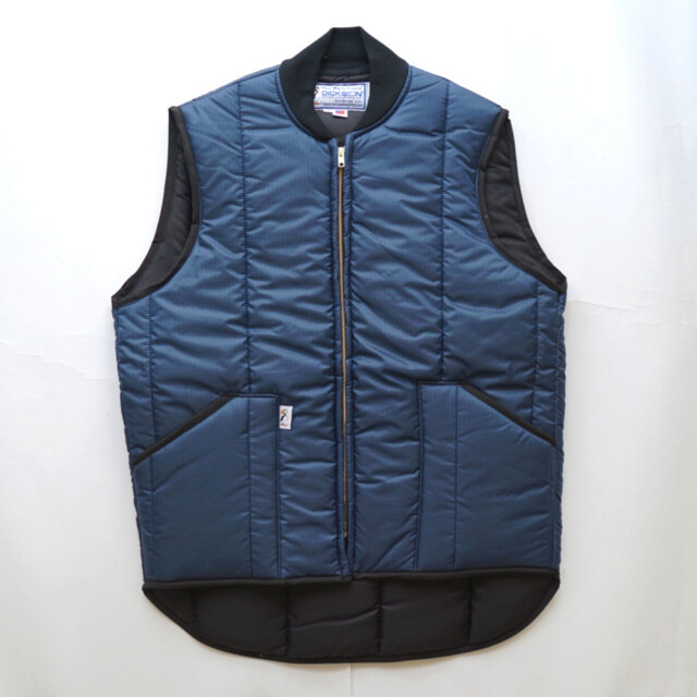 ディクソン DICKSON キルティングベスト 10oz Ripstop Vertical Vest Navy