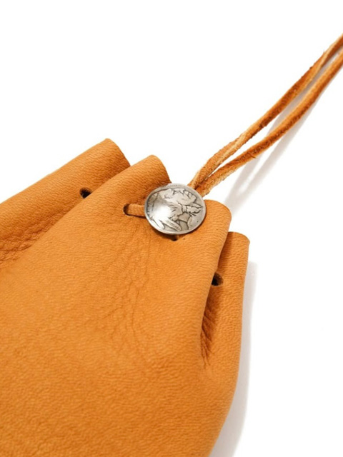 MASSES 「DEER SKIN DRAWSTRING」 ディアスキン ドローストリングバッグ