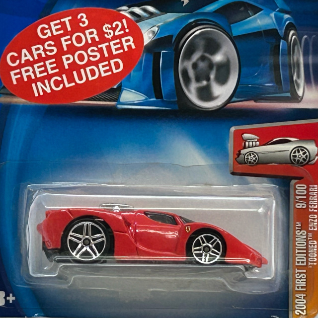 2004 HW First Editions / Toned Enzo Ferrari / トゥーンド エンツォ