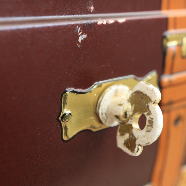 LU ビスケット ビンテージ トランク 缶 LEFEVRE-UTILE