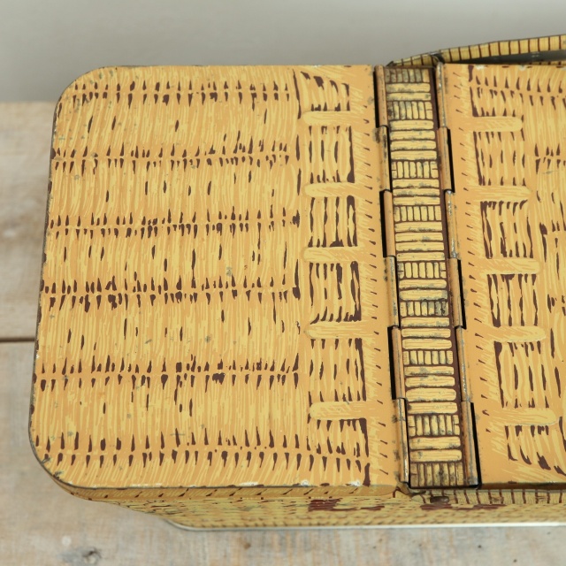 LU ビスケット ビンテージ バスケット 缶 LEFEVRE-UTILE