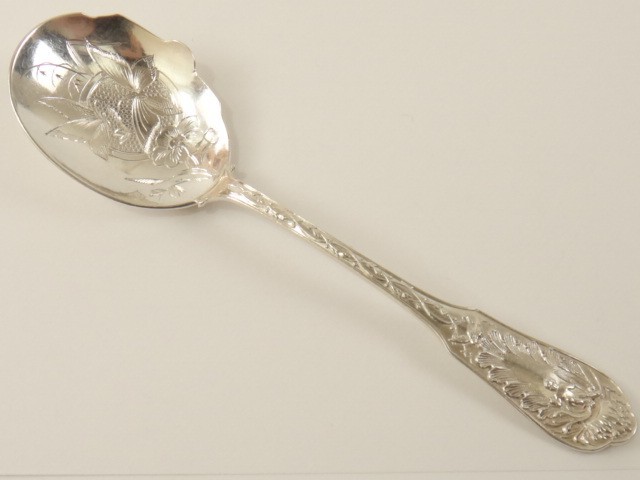 ピュイフォルカ アンティーク アイスクリームスプーン PUIFORCAT