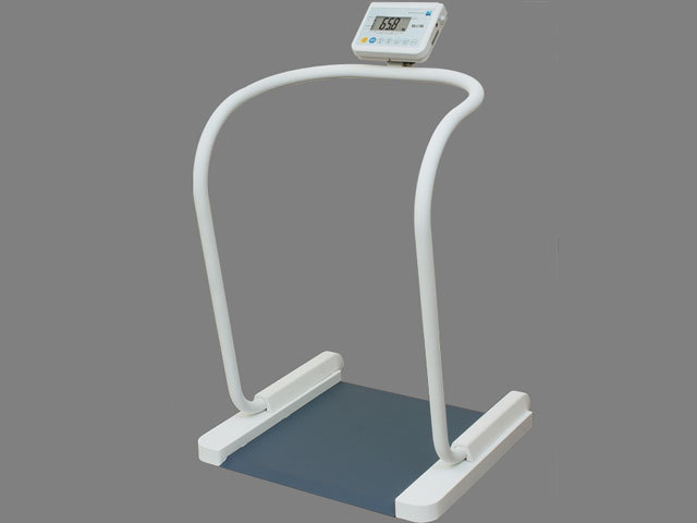 業務用デジタルハンドレール付き体重計 200kg PH-550A 検定品 計量器