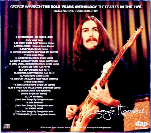 George Harrison ジョージ・ハリスン/Singles and Rare Tracks Collection