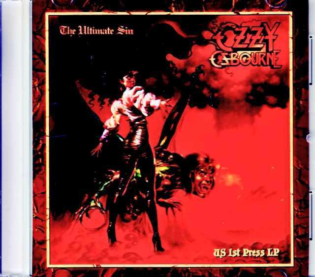 Ozzy Osbourne オジー・オズボーン/The Ultimate Sin Original US LP