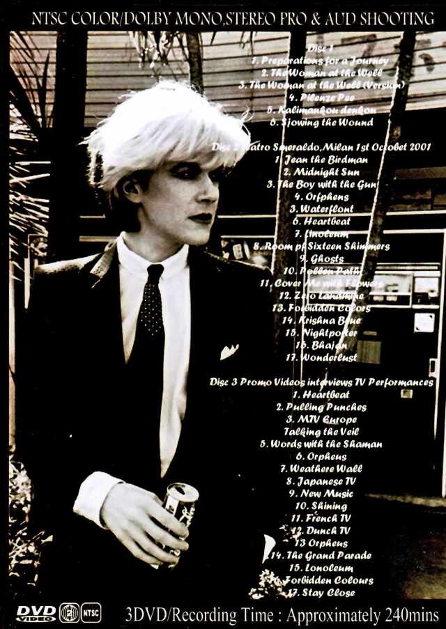 David Sylvian デヴィッド・シルヴィアン/Live & Video Compilation Vol.1