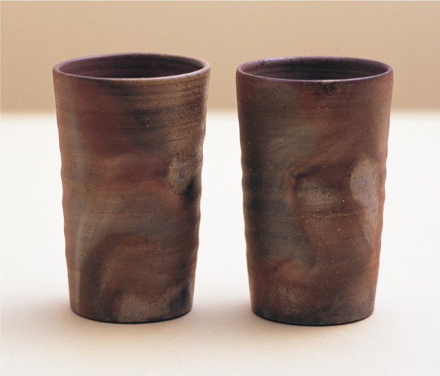 備前焼フリーカップペア