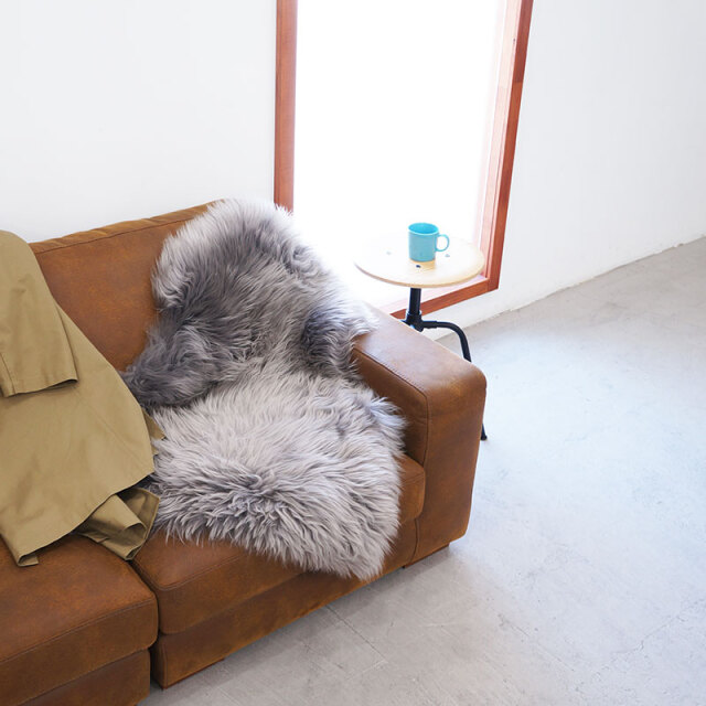 洗えるムートン ラグ 1匹サイズ 長毛タイプ 全6色 ニュージーランド産