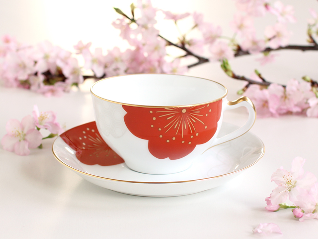 桜シリーズ第5回「吉祥桜」 カップ＆ソーサー