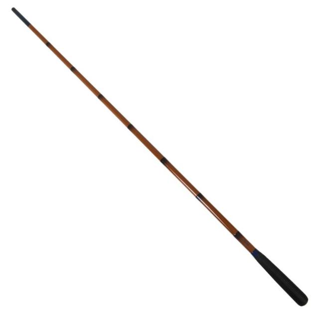 ヘラ師必見！ヘラブナ玉網セット 芳技 玉ノ柄 1本物 + 朱塗 籐巻き加工