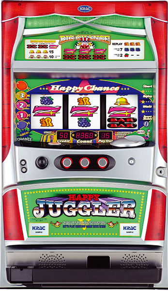 北電子 ハッピージャグラーV 中古パチスロ実機 [2ch対応] A-SLOT