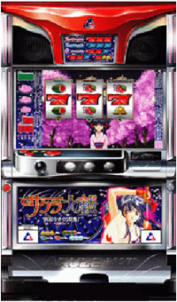 エレコ サクラ大戦 夜桜バージョン 中古パチスロ実機 [4ch対応] A-SLOT