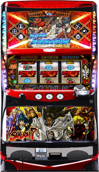 お取り寄せ商品】ビスティ サムライ7 中古パチスロ実機 [4ch対応] A-SLOT