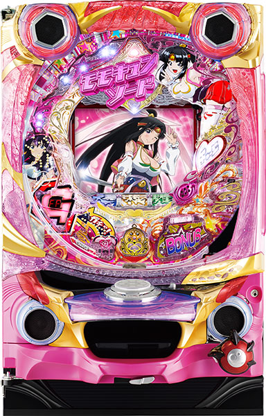 西陣 CRモモキュンソード3 FA(1/319ver.) 中古パチンコ実機 [枠名：威