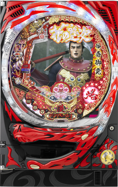 ニューギン CR花の慶次～焔L－KX 中古パチンコ実機 [枠名：轟] [4ch