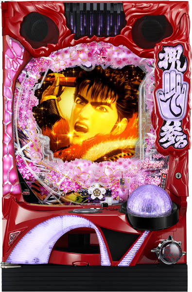 ニューギン P真・花の慶次3～黄金一閃～ 中古パチンコ実機 [枠名：黒船