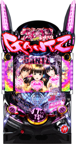 オッケー. P GANTZ覚醒 SWEET2000 中古パチンコ実機 [枠名：激震 GANTZ