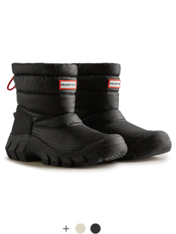 HUNTER ハンター Women's Intrepid Insulated Short Snow Boots スノー