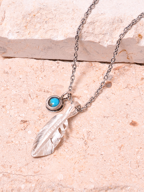 NORTH WORKS ノースワークス フェザー ネックレス メンズ レディース