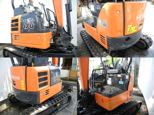 ZX17U-5A 日立 標準機 ゴム脚 可変脚