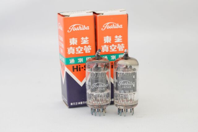 12AU7 東芝 Hi-S 通測用 NOS 2本1組