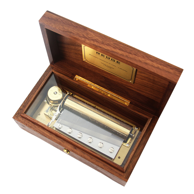 リュージュ REUGE オルゴール 72弁 L'Auberson ウォールナット AXA