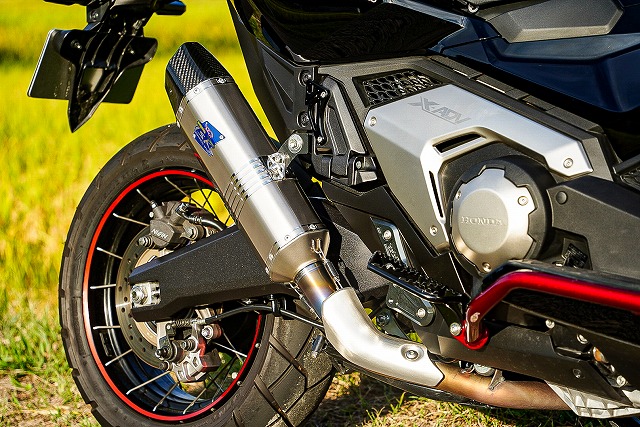 X-ADV】【TSR製】チタンスリップオンマフラー