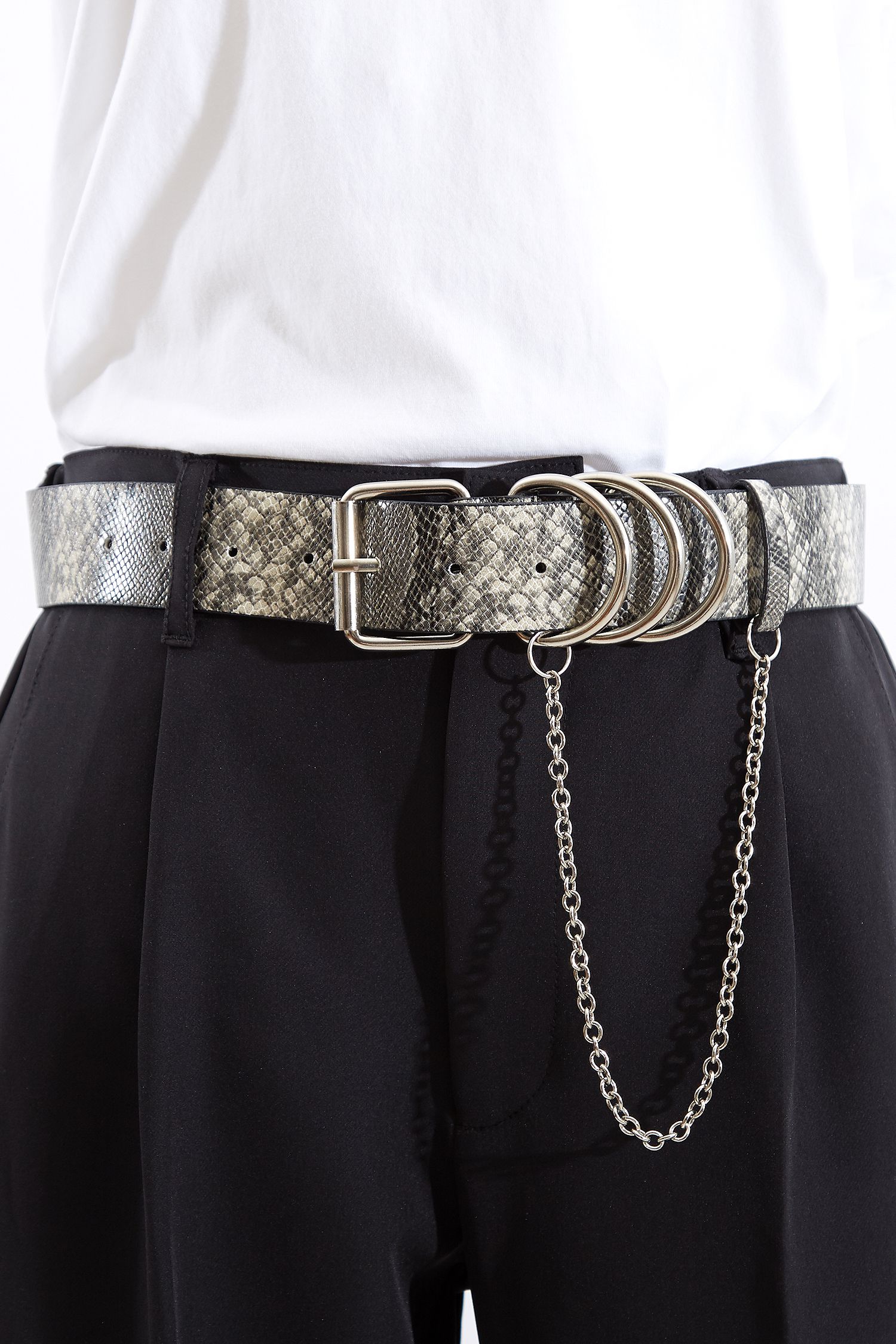 ドレープチェーンレザーベルト ankoROCK(アンコロック) メンズ