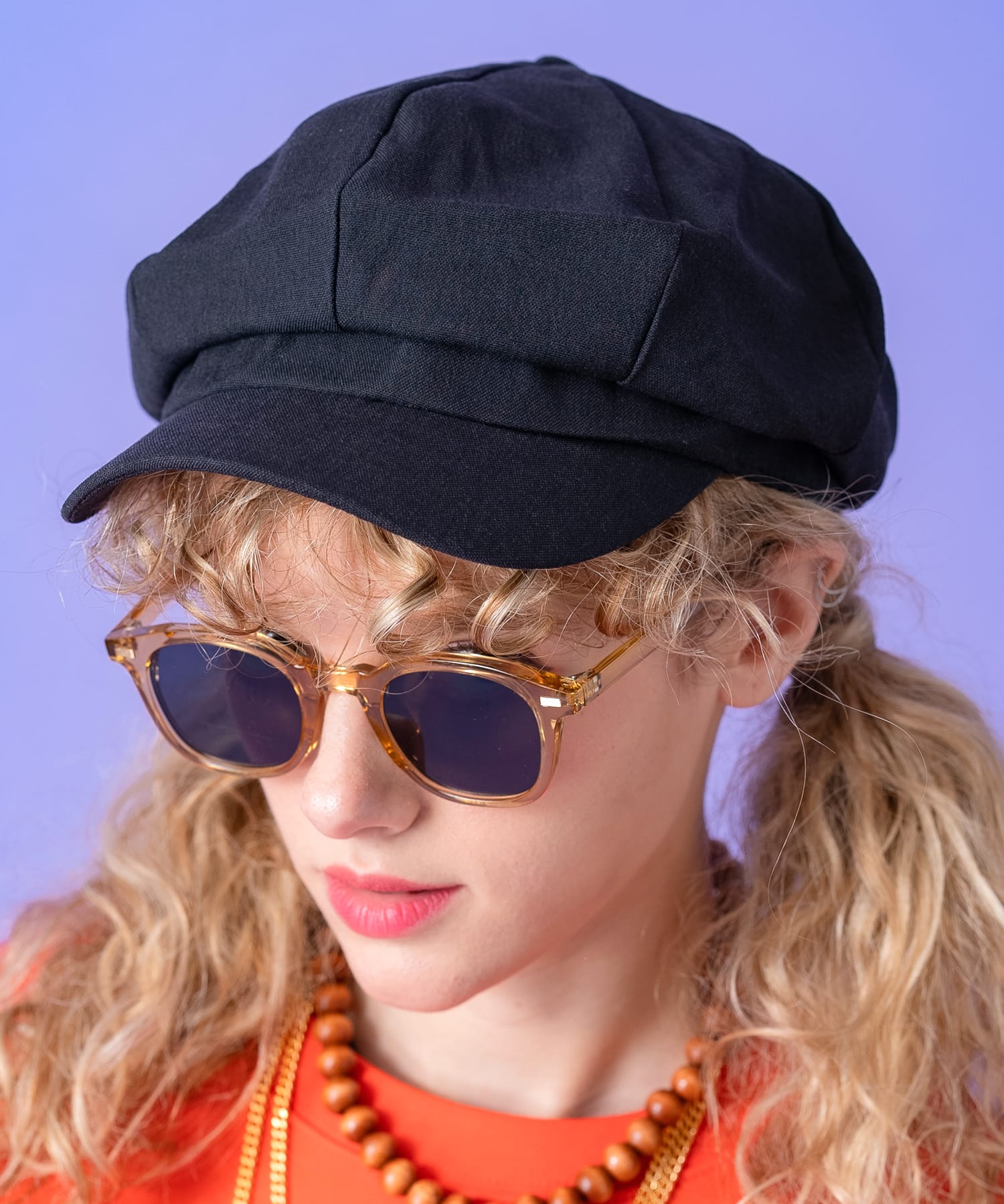 シャンブレーキャスケット / メンズ レディース ユニセックス レトロ